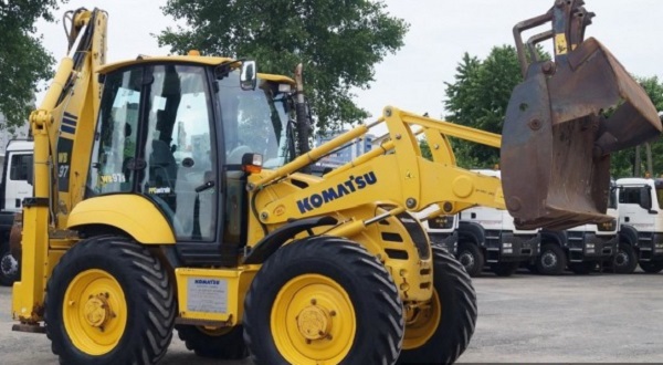 Экскаватор-погрузчик Komatsu WB97S-2