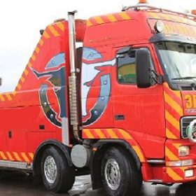 Эвакуатор грузовиков на шасси Volvo FH 16